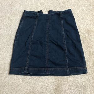 Free people mini skirt